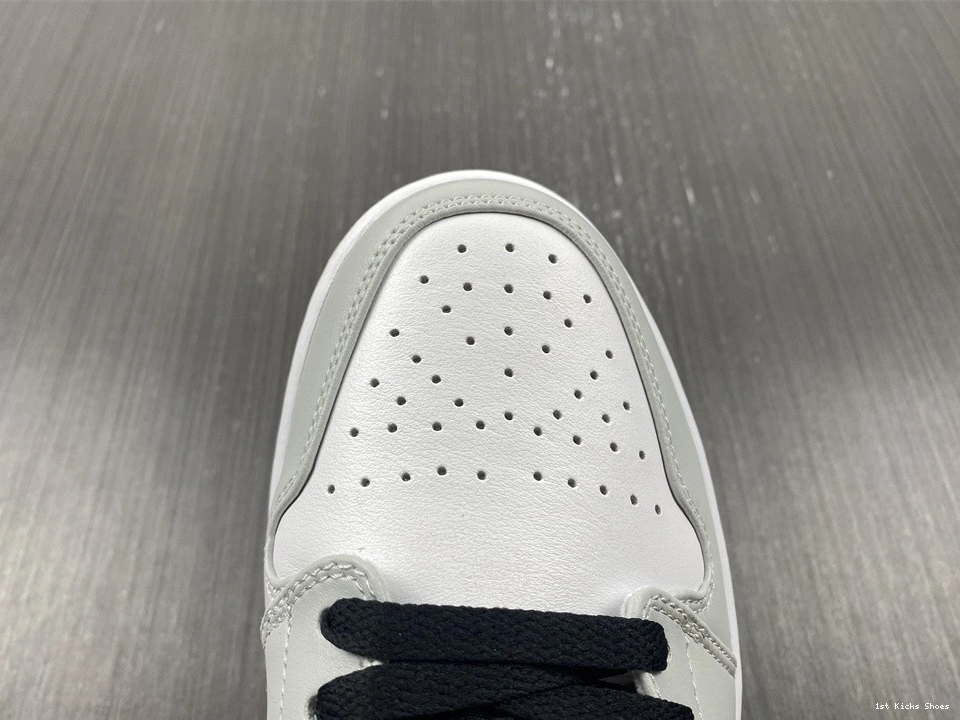 Air 1 Low Jordan Black 553558-062 Pink Grey White 1001